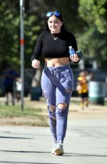 ARIEL WINTER Out at a Park in Los Angeles 10/20/2018