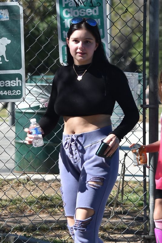 ARIEL WINTER Out at a Park in Los Angeles 10/20/2018