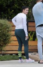 ARIEL WINTER Out eith Her Dog in Los Angeles 10/13/2018