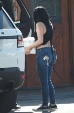 ARIEL WINTER Shopping for Pet Supplies in Hollywood 10/24/2018