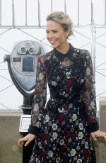 ARIELLE KEBBEL at Empire State Building in New York 10/08/2018