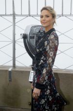 ARIELLE KEBBEL at Empire State Building in New York 10/08/2018