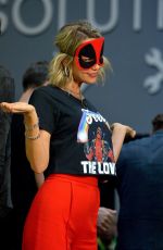 ARIELLE KEBBEL at Midnight Texas Panel at New York Comic-con 10/07/2018