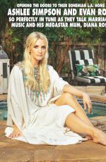ASHLEE SIMPSON and Evan Ross in Hello Magazine, UK October 2018