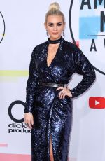 ASHLEE SIMPSON at American Music Awards in Los Angeles 10/09/2018