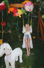 ASHLEE SIMPSON in Galore Magazine, October 2018