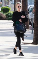 ASHLEE SIMPSON Leaves a Gym in Studio City 10/08/2018