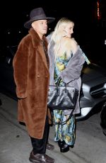 ASHLEE SIMPSON Night Out in Hollywood 10/17/2018