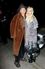 ASHLEE SIMPSON Night Out in Hollywood 10/17/2018