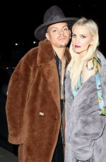 ASHLEE SIMPSON Night Out in Hollywood 10/17/2018