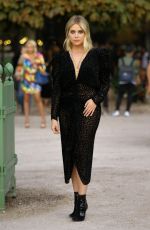 ASHLEY BENSON at Isabel Marant Fashion Show at PFW in Paris 09/27/2018