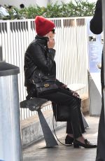 ASHLEY BENSON at LAX Airport in Los Angeles 10/05/2018
