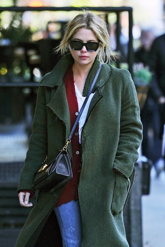 ASHLEY BENSON Out in New York 10/19/2018