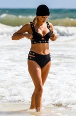 ASHLEY JAMES in Bikini at a Beach in Spain 09/16/2018