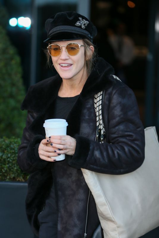 ASHLEY ROBERTS Heading to Live Halloween Show in London 10/27/2018