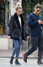 ASHLEY ROBERTS Out for Lunch in London 10/02/2018