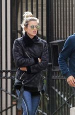 ASHLEY ROBERTS Out for Lunch in London 10/02/2018