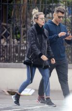ASHLEY ROBERTS Out for Lunch in London 10/02/2018