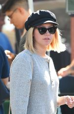 ASHLEY TISDALE and HAYLIE DUFF at a Farmers Market in Los Angeles 09/30/2018