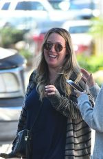 ASHLEY TISDALE and HAYLIE DUFF at a Farmers Market in Los Angeles 09/30/2018