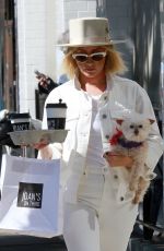 ASHLEY TISDALE Out with Her Dog in Studio City 10/27/2018