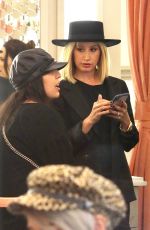 ASHLEY TISDALE Promotes Her Cosmetic Line at Blushington in West Hollywood 10/22/2018