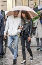 ASIA ARGENTO Out in Florence 10/08/2018