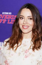 AUBREY PLAZA at An Evening with Beverly Luff Linn