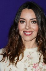 AUBREY PLAZA at An Evening with Beverly Luff Linn