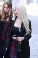 AVA MAX Leaves Good Morning TVN in Warsaw 10/18/2018