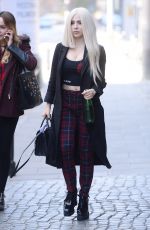 AVA MAX Leaves Good Morning TVN in Warsaw 10/18/2018