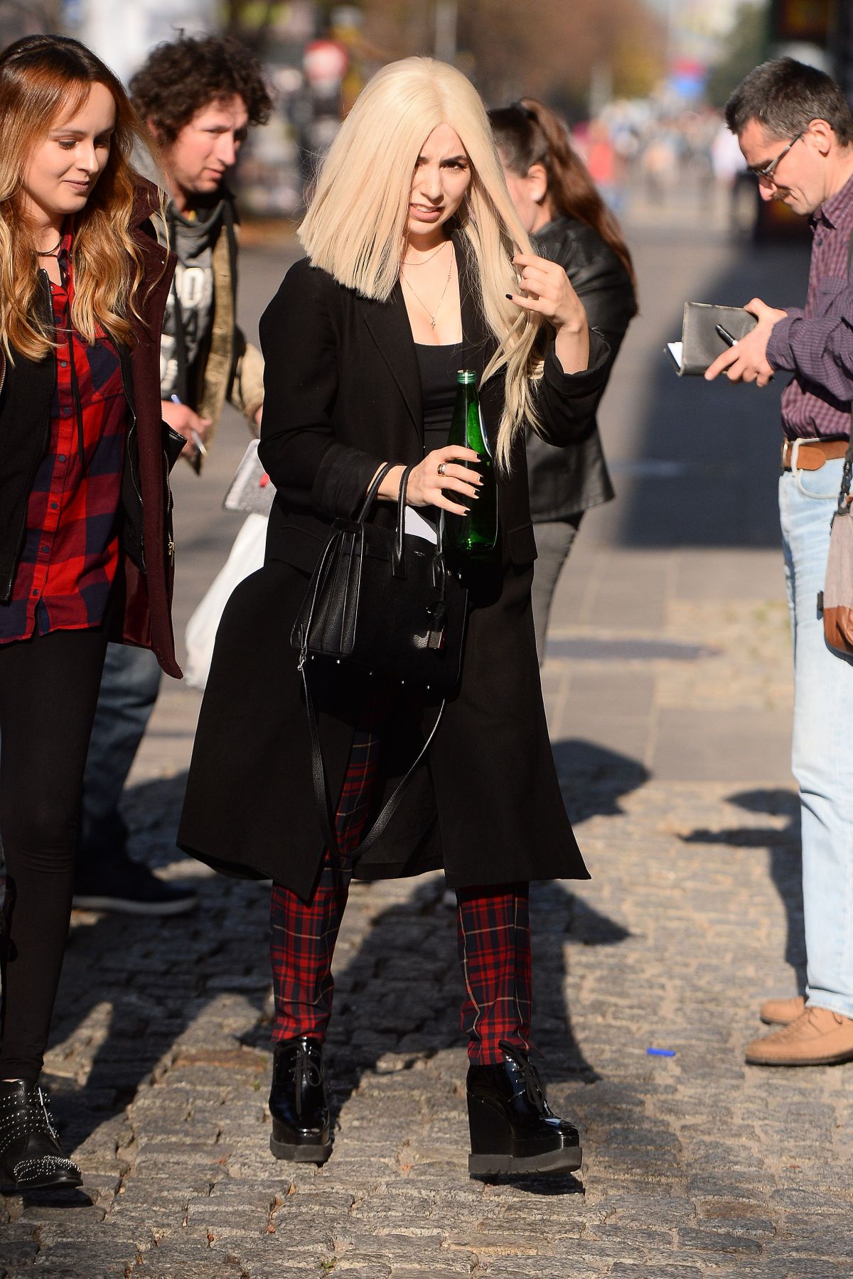 AVA MAX Leaves Good Morning TVN in Warsaw 10/18/2018 - HawtCelebs