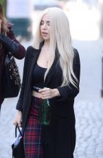 AVA MAX Leaves Good Morning TVN in Warsaw 10/18/2018
