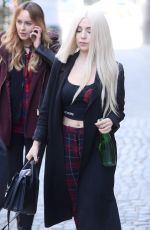 AVA MAX Leaves Good Morning TVN in Warsaw 10/18/2018