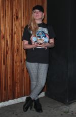 AVRIL LAVIGNE at Nice Guy in West Hollywood 10/25/2018