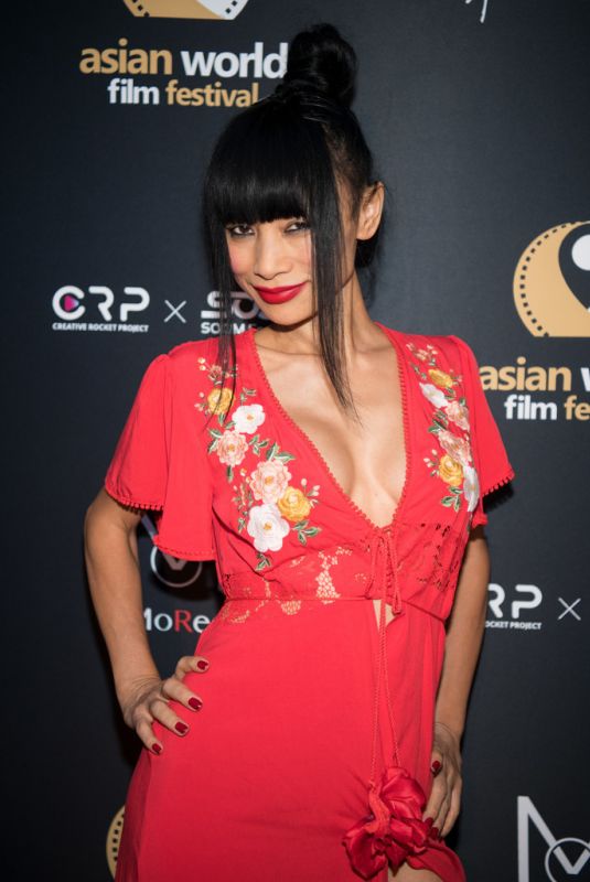 BAI LING at Love Sonia Premiere at Asian World Film Festival in Culver City 10/24/2018