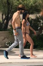 BAI LING in Bikini on Holiday in Palm Springs 10/12/2018