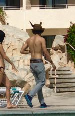 BAI LING in Bikini on Holiday in Palm Springs 10/12/2018