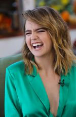 BAILEE MADISON on the Set of Home & Family at Universal Studios 10/08/2018