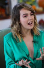 BAILEE MADISON on the Set of Home & Family at Universal Studios 10/08/2018