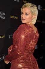 BEBE REXHA at City of Hope Gala in Los Angeles 10/11/2018