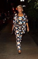 BEBE REXHA at Moschino x H&M Fashion Show in New York 10/24/2018