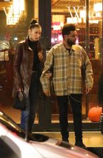 BELLA HADID and The Weeknd Out in New York 10/10/2018