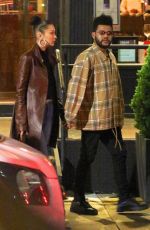 BELLA HADID and The Weeknd Out in New York 10/10/2018