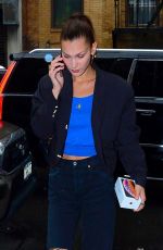 BELLA HADID Arrives at Her Apartment in New York 10/04/2018