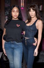 BELLA HADID at Bella Hadid x True Religion Campaign Party in Los Angeles 10/18/2018