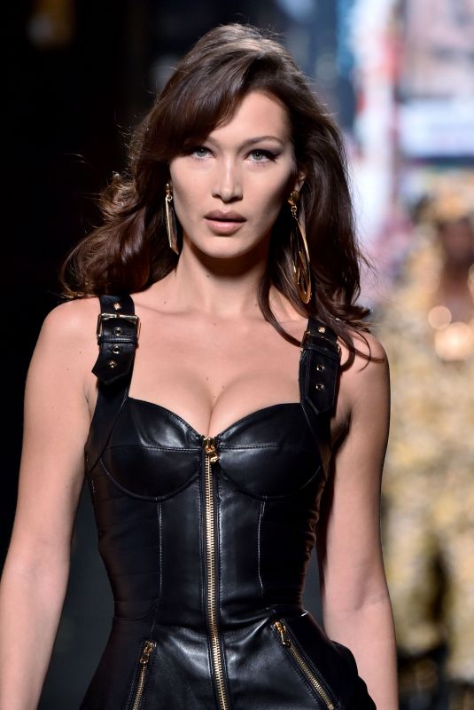 BELLA HADID at Moschino x H&M Show in New York 10/24/2018