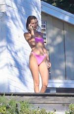 BELLA HADID in Bikini at a Beach in Malibu 10/19/2018