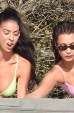 BELLA HADID in Bikini at a Beach in Malibu 10/19/2018
