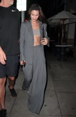 BELLA HADID Leaves Madeo Restaurant in Beverly Hills 10/20/2018
